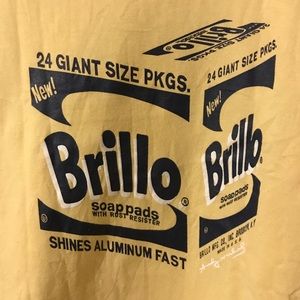 Andy Warhol Brillo Pads Long Sleeve Shirt Sz M